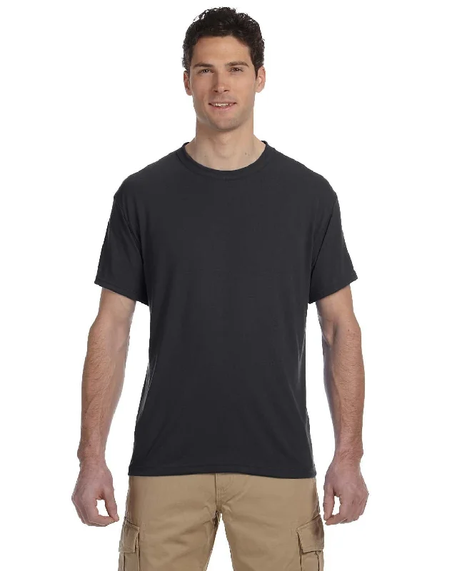 Huge Savings Jerzees 100% Polyester Crewneck T-Shirt | Charcoal Grey