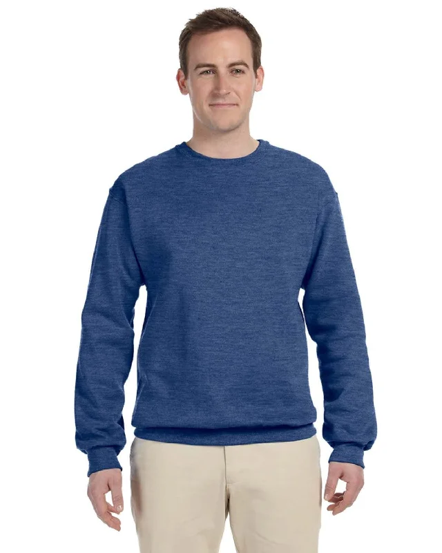 Weekend Discounts Worth Grabbing Jerzees 50/50 Crewneck Sweatshirt | Vintage Hth Blue Weekend Discounts Worth Grabbing Jerzees 50/50 Crewneck Sweatshirt | Vintage Hth Blue