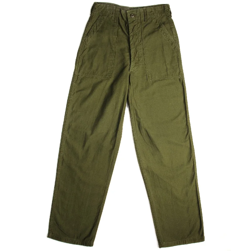 Price Smash VINTAGE US ARMY UTILITY OG-107 SATEEN TROUSERS PANTS 1966 VIETNAM WAR SIZE W28 L32 Price Smash VINTAGE US ARMY UTILITY OG-107 SATEEN TROUSERS PANTS 1966 VIETNAM WAR SIZE W28 L32