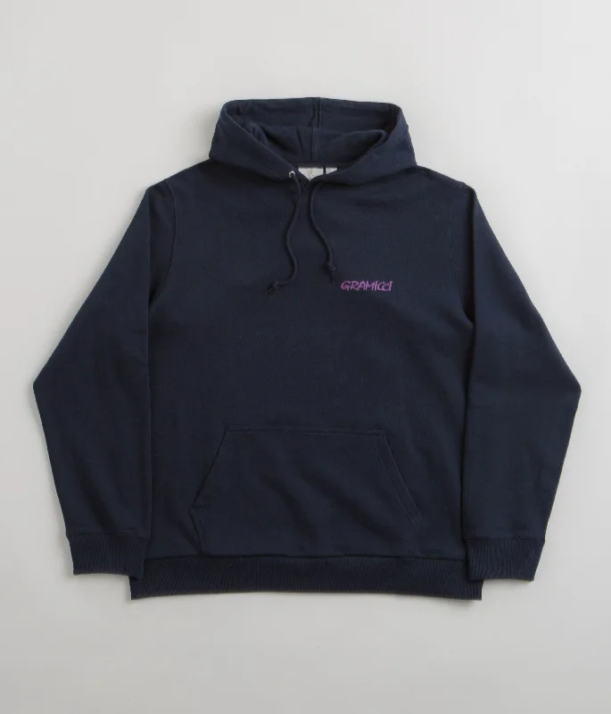 YEAR-End Clearance Gramicci Carabiner Hoodie - Navy