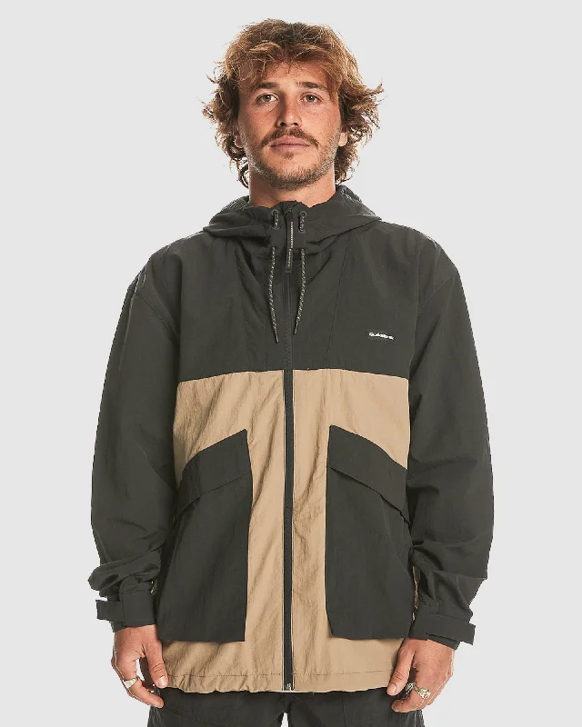 Weekend Savings Galore Mens High Horizon Hooded Windbreaker Jacket