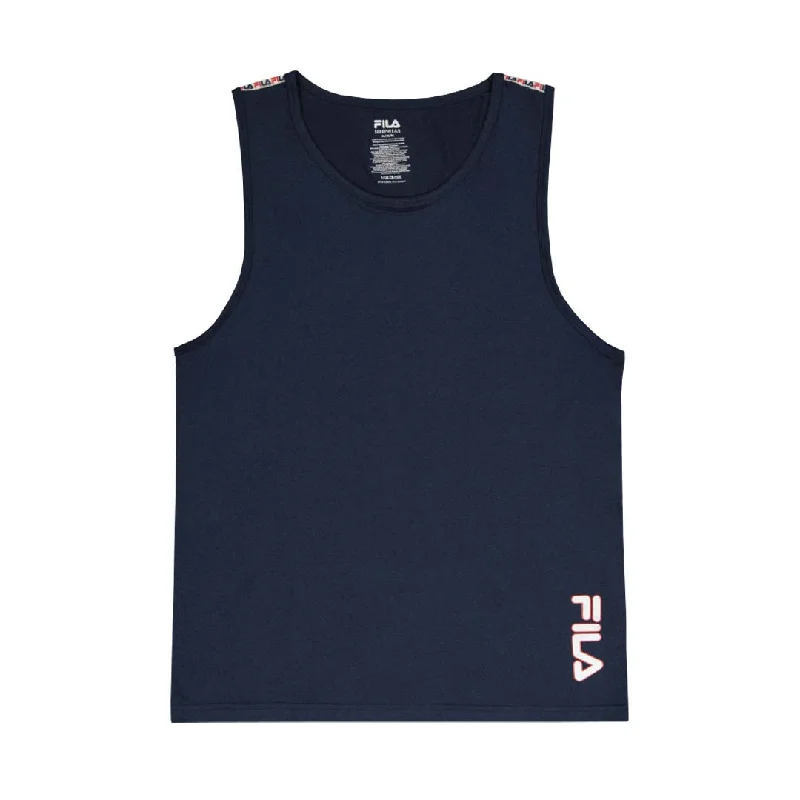 Great Deal FILA - Men's Ultra Soft Tank Top (FM7722B 410)