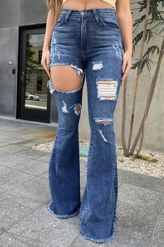 Markdown Madness Hazel Bell Bottom Jean