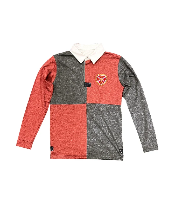 Weekend Sale: Don't Miss Out Maroon/ Blue Rugby Shirt