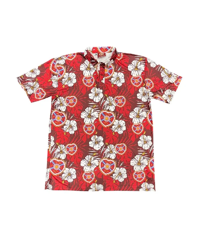 Weekend Bargains Galore Floral Polo
