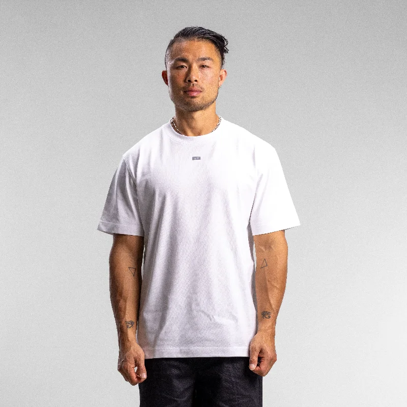 Loyalty Reward Capsize Box Block Tee Unisex WHITE