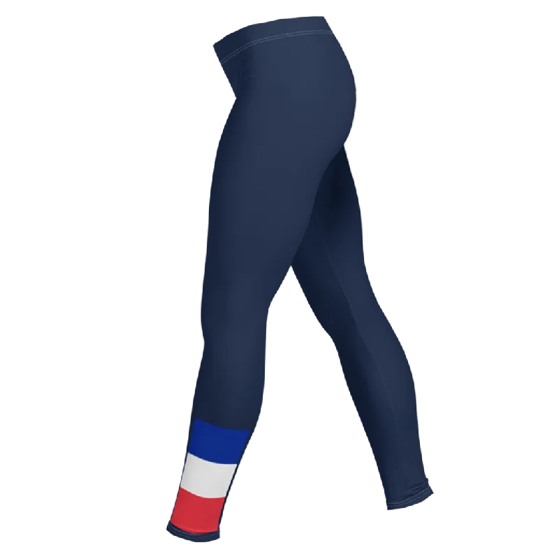 Weekend Deals That Excite Women's France Small Flag Leggings