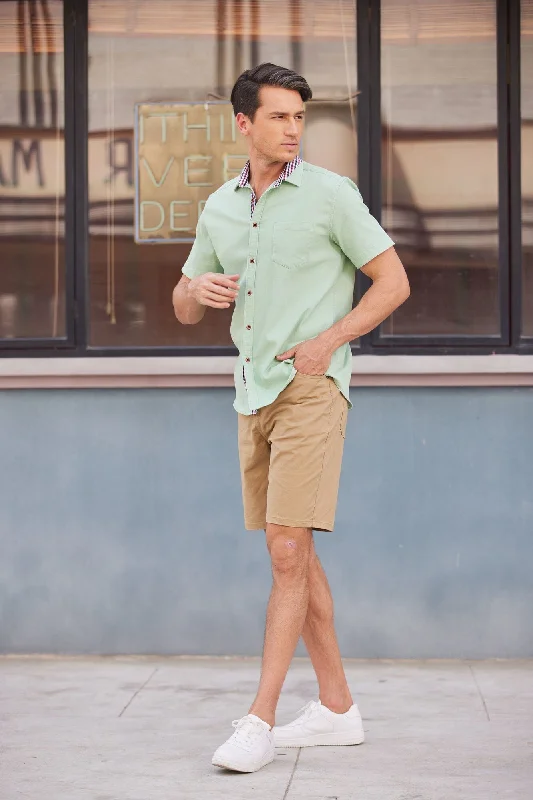 Price Rollback Casual Denim Work Shirts (US Only)