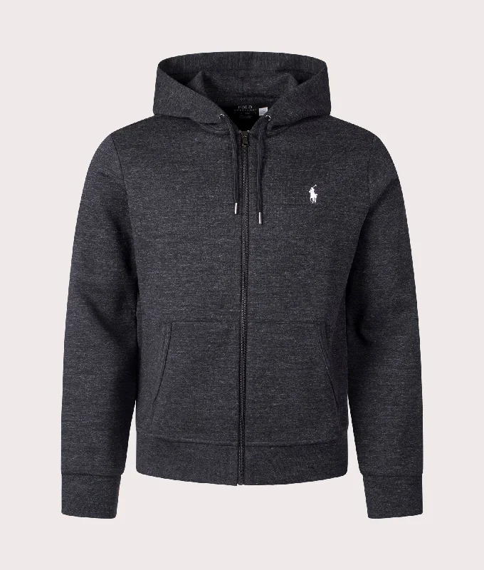 Great Bargains Zip Through Double Knit Hoodie