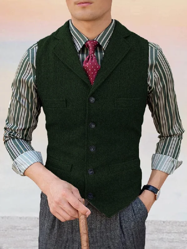 Savings Galore Classic Lapel Suit Vest