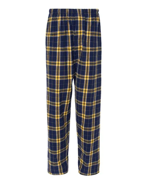Navy/ Gold Plaid