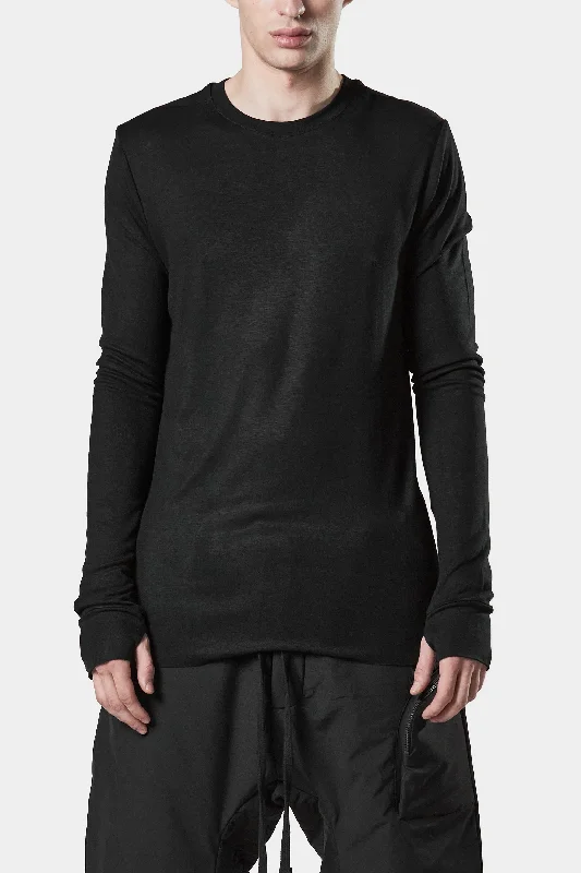 Weekend Special Soft long sleeve tee, Black