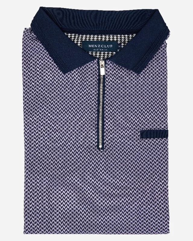 Weekend Savings Spree Zip Polo