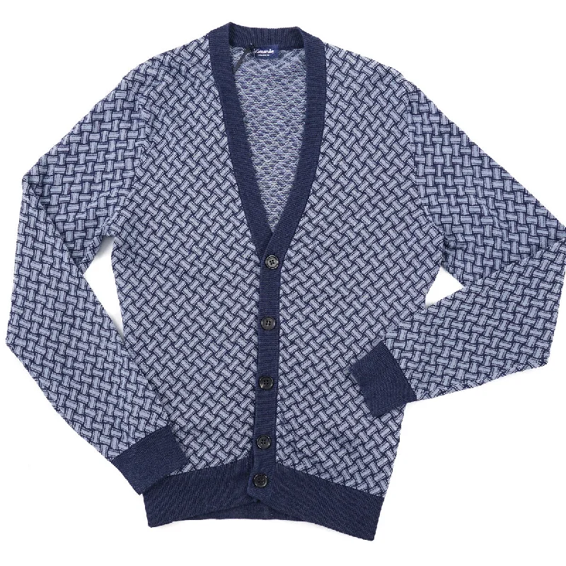Celebrate the Weekend with Discounts Drumohr Biscottino Linen-Cotton Cardigan