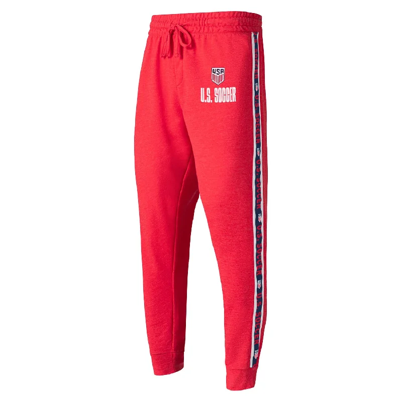 Weekend-Only Price Drops Men's Concepts Sports USA Team Stripe Red Pant