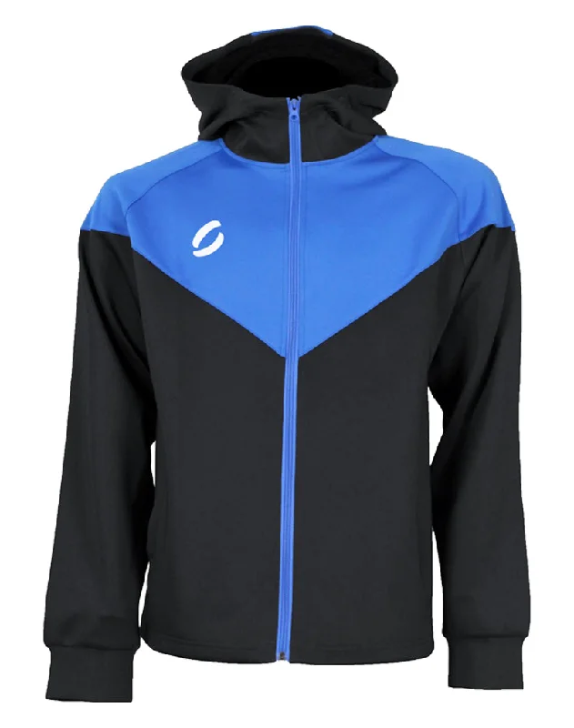 New Deals Tracksuit Jacket  V-Cut - Black/Royal Blue