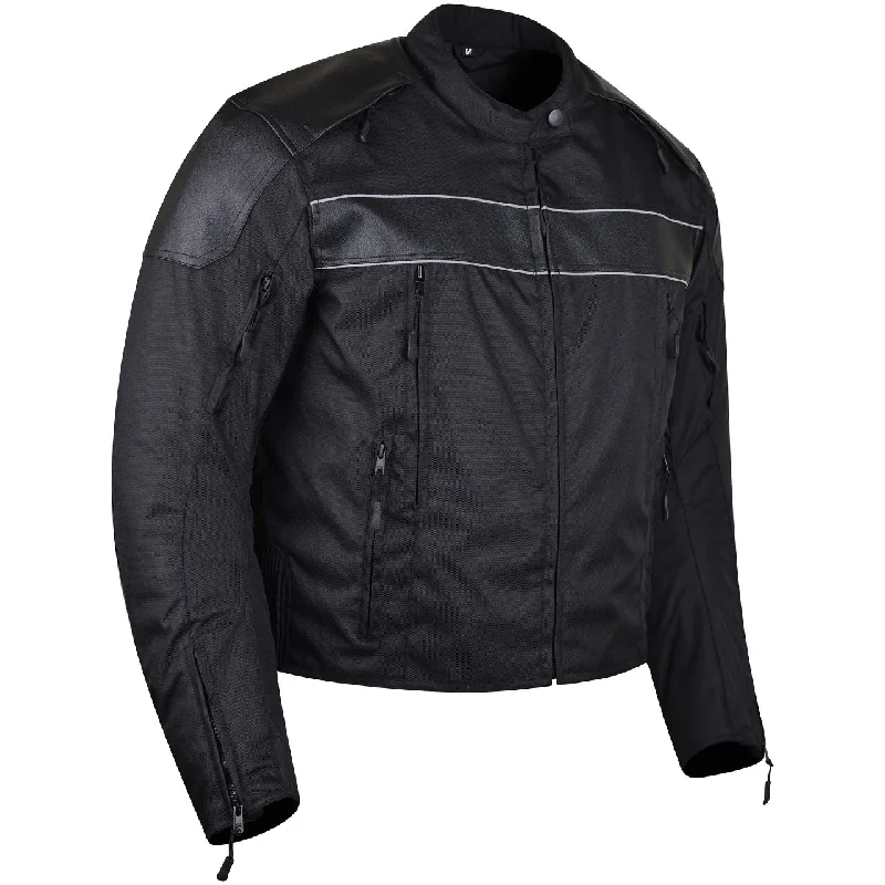 Weekend Offers That Sizzle Men's VL1518 Textile Motorcycle Jacket Motorbike Biker Riding Jacket Breathable with C.E. Armor Weekend Offers That Sizzle Men's VL1518 Textile Motorcycle Jacket Motorbike Biker Riding Jacket Breathable with C.E. Armor