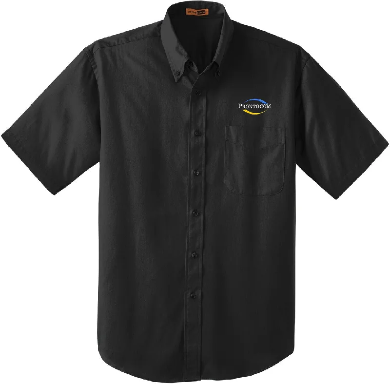 Unmissable Offer CornerStone Short Sleeve SuperPro Twill Shirt