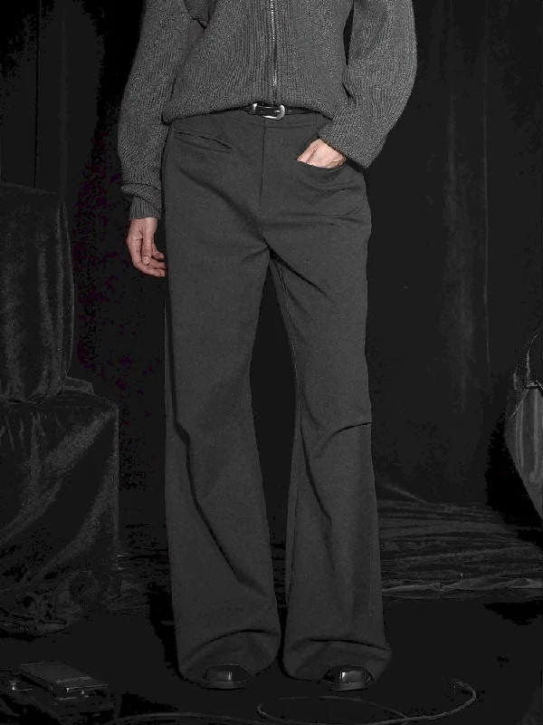 Price Cut Genderless Wide Leg Long Western Pants [s0000005458]