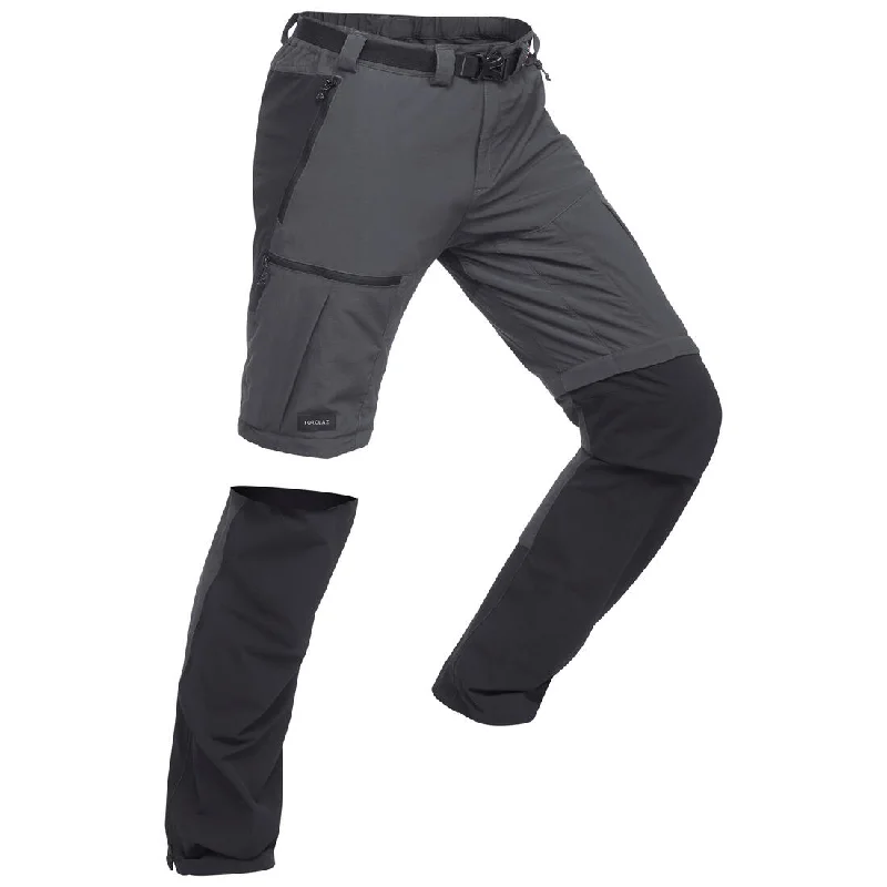 Don't Wait Men's Modular Trousers - Dark Grey