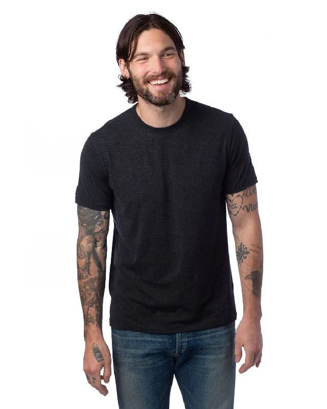 Half Price Alternative Mens Modal Tri-Blend T-Shirt | Black