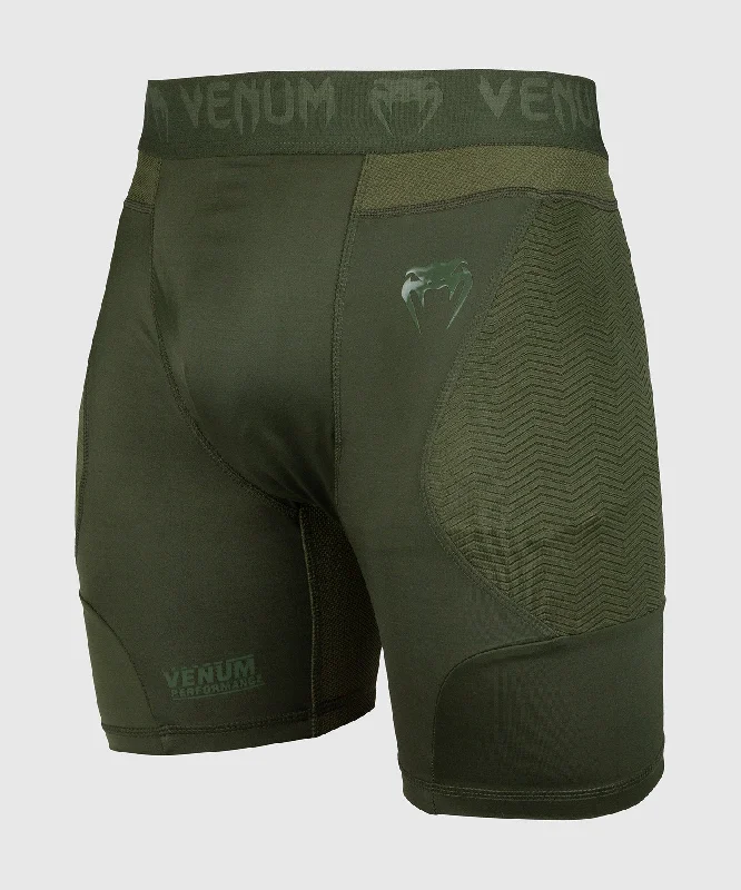 Instant Savings Venum G-Fit Compression Shorts - Khaki