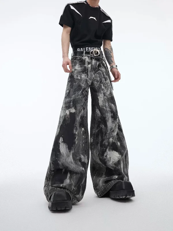 Weekend Savings Bonanza Paint Smudges Workwear Jeans