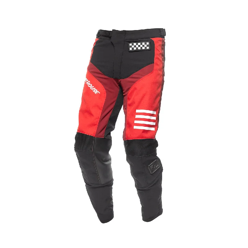 Midnight Madness Grindhouse Mod Youth Pant - Red/Black