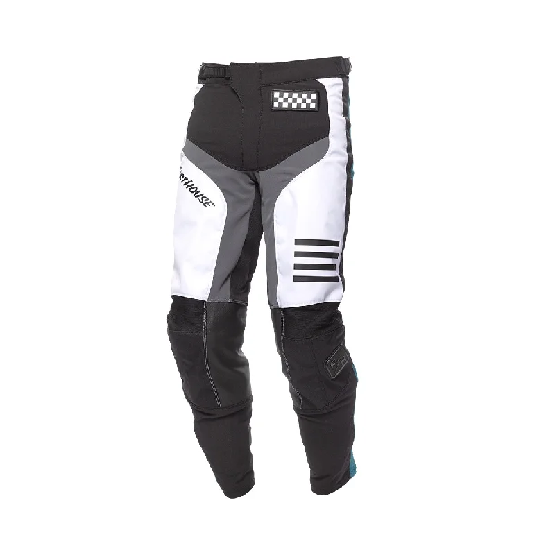 Steals and Deals Grindhouse Mod Youth Pant - White/Black/Marine