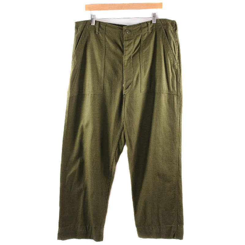 Top Pick VINTAGE US ARMY UTILITY OG-107 SATEEN TROUSERS PANTS 1966 VIETNAM WAR SIZE W36 L29 Top Pick VINTAGE US ARMY UTILITY OG-107 SATEEN TROUSERS PANTS 1966 VIETNAM WAR SIZE W36 L29