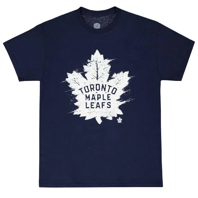Weekend Offers That Please NHL - Men's Toronto Maple Leafs Splatter T-Shirt (NHXX26MMSC1A1PB 41NVY)