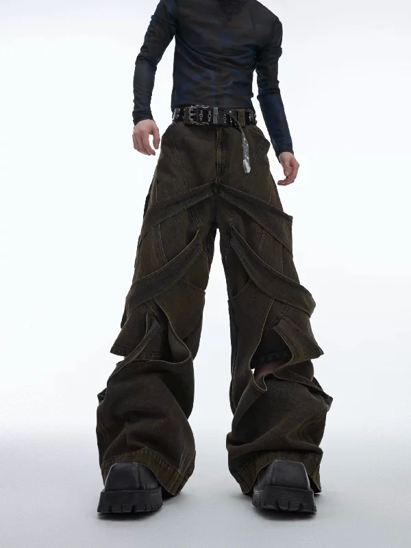 Bargain Prices Enveloping Denim Straps Jeans