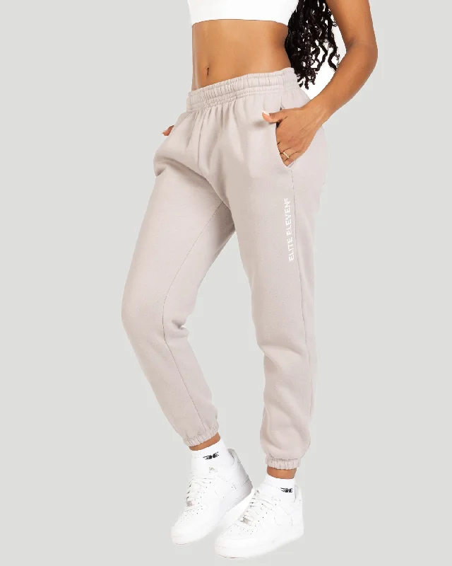Act Now Registered Trackpants - Taupe