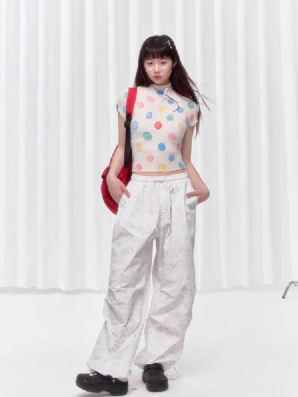 Hurry In Printed casual pants【s0000008032】