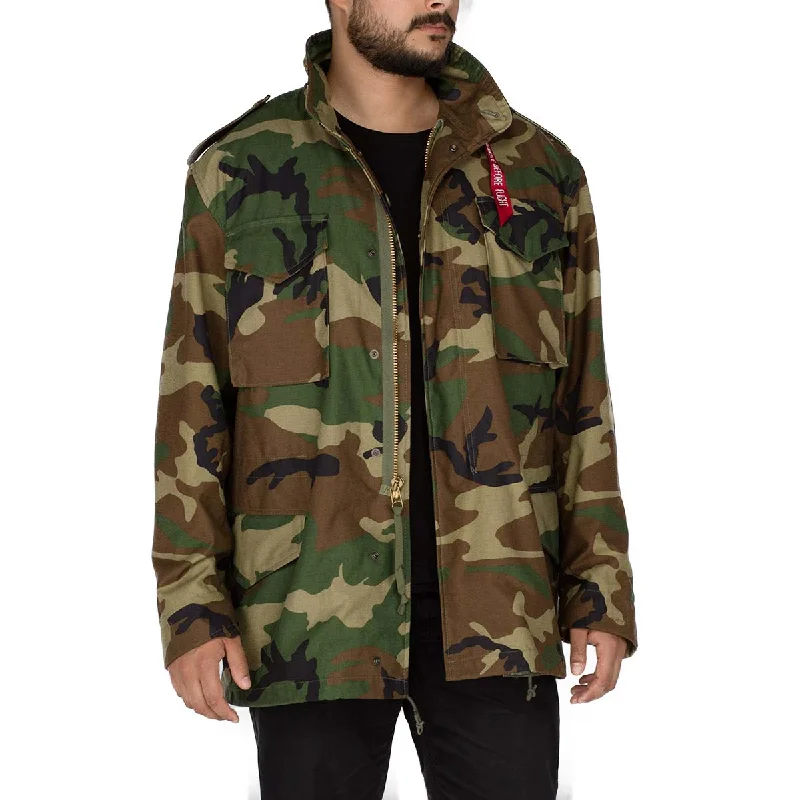 Price Drop Alpha Industries M-65 Field Jacket Woodland Camo
