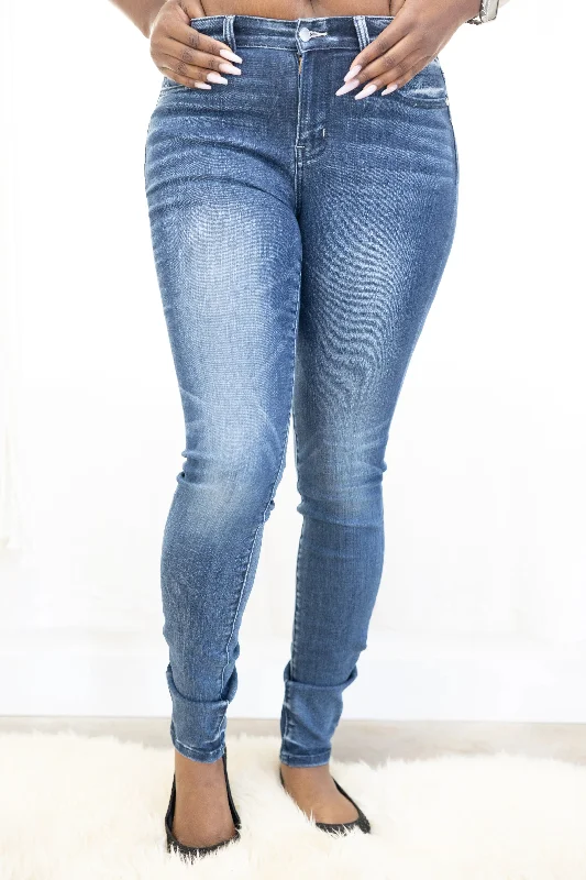 Weekend Deals That Sizzle She's Got Legs - Tall Judy Blue Skinnies