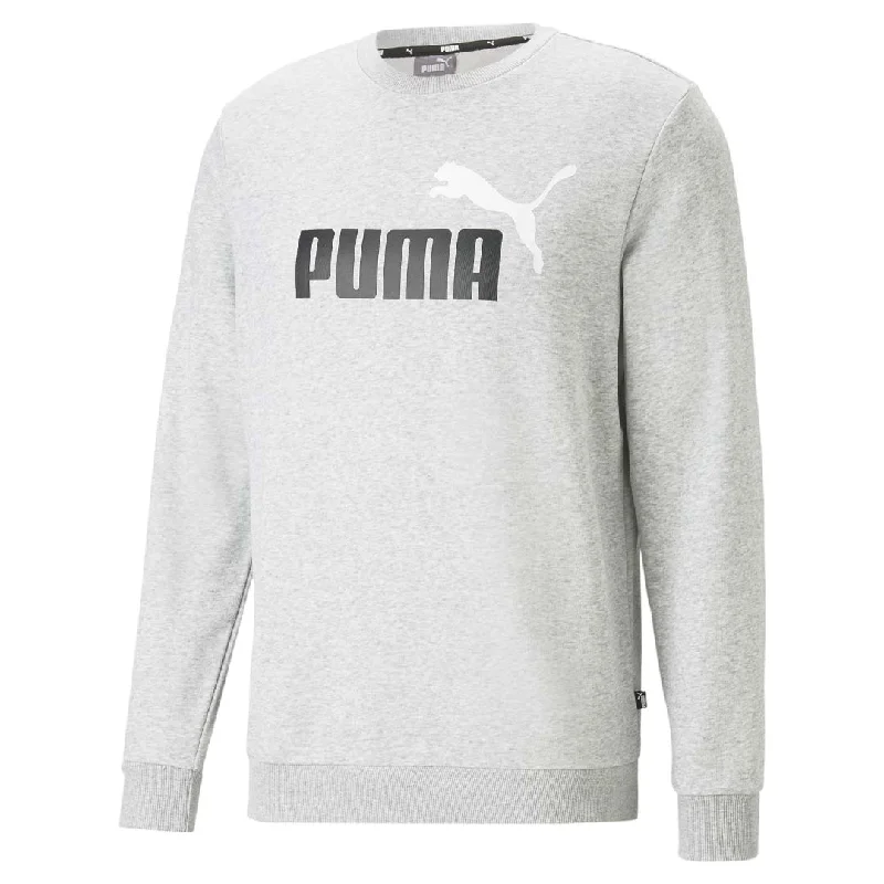 Online Only Puma - Men's Essentials 2 Tone Big Logo Crewneck (586763 04)