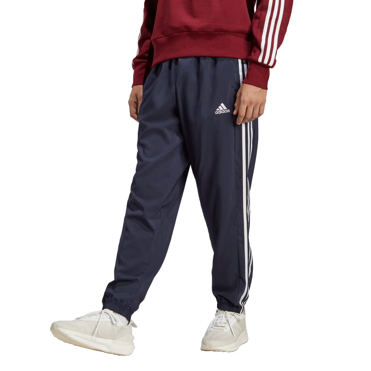 Year-End Sale adidas Men's Aeroready Essentials Elasticated Cuff Woven 3-Stripes Pants Year-End Sale adidas Men's Aeroready Essentials Elasticated Cuff Woven 3-Stripes Pants