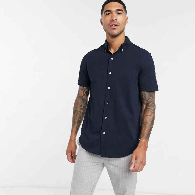 Exclusive Online Offer Polo Republica Men's Essentials Short Sleeve Pique Casual Shirt