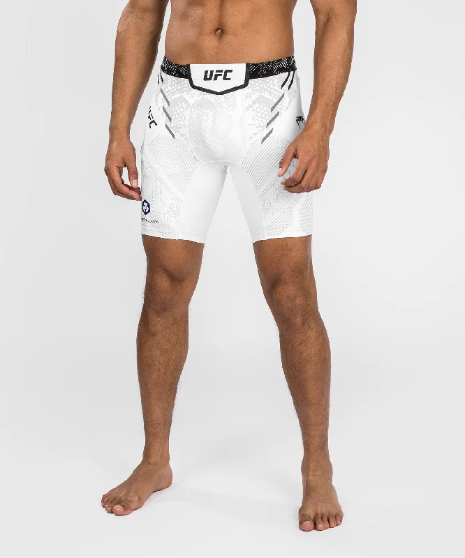 Weekend Deals That Impress UFC Adrenaline by Venum Authentic Fight Night Men’s Vale Tudo Short - White Weekend Deals That Impress UFC Adrenaline by Venum Authentic Fight Night Men’s Vale Tudo Short - White