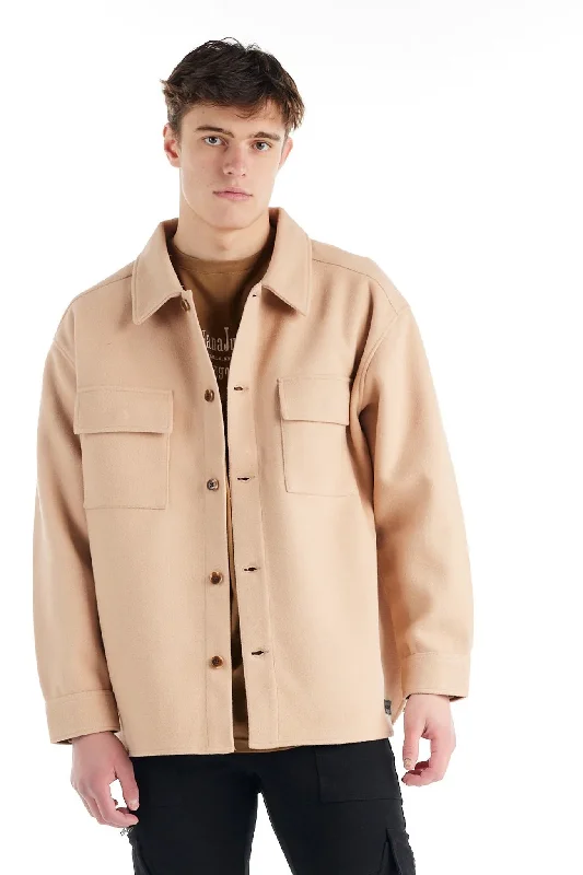 Instant Discount Durant Shacket Sand