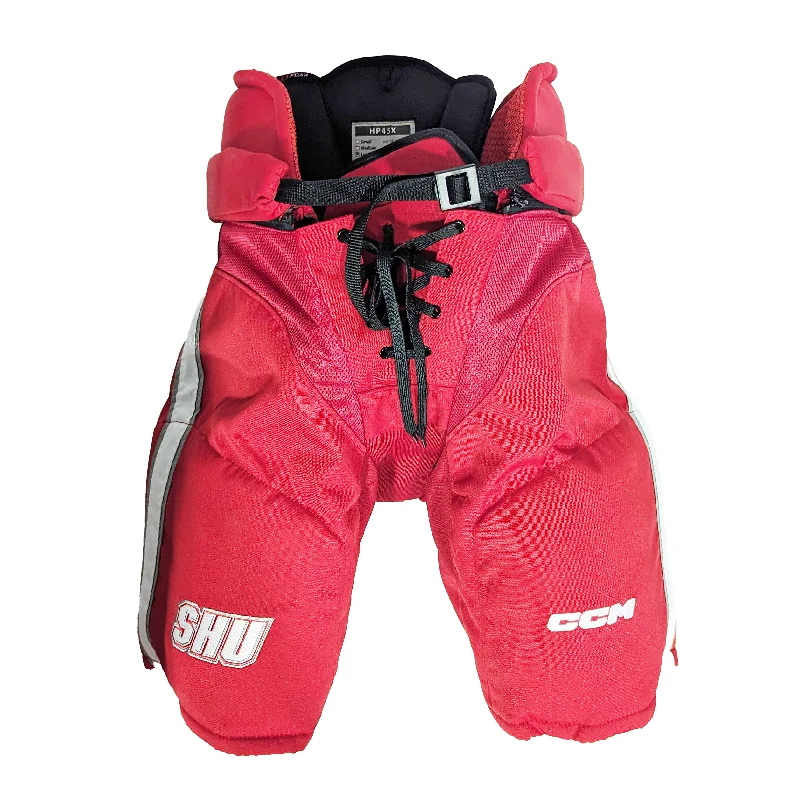 Flash Deals CCM HP45X - NCAA Pro Stock Hockey Pants (Red/White/Grey)