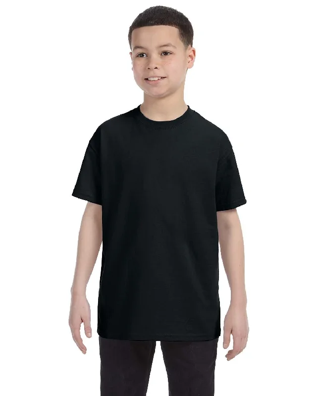 Price Cut Jerzees Youth Heavyweight 50/50 T-Shirt | Black