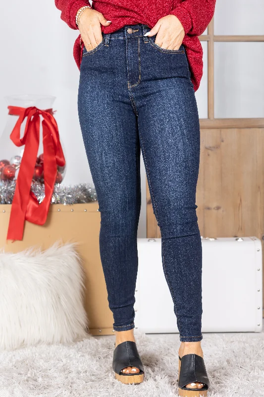 Online Only Just a Stitch Judy Blue Skinnies