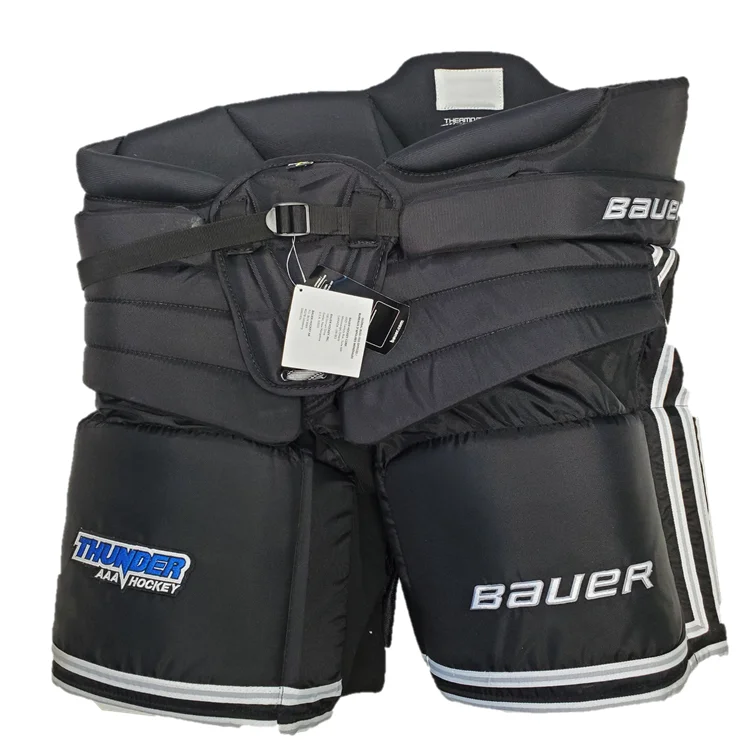 Weekend Offers That Sizzle New Bauer Hockey Goalie Pant - Youth - Black