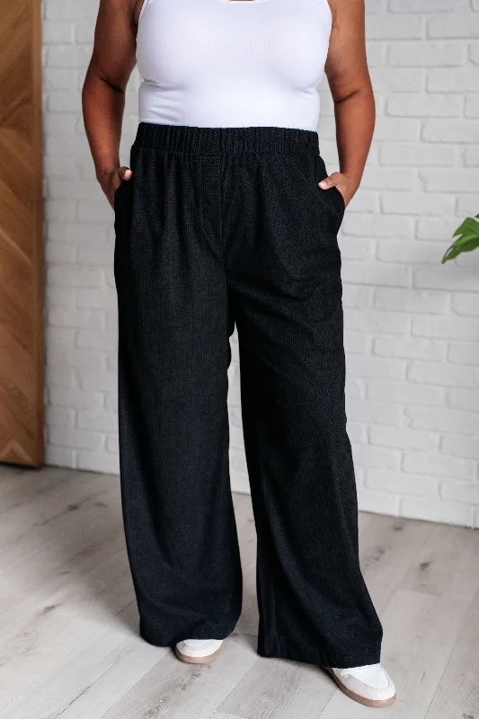 Discount Extravaganza Come Rain or Shine Wide Leg Pants