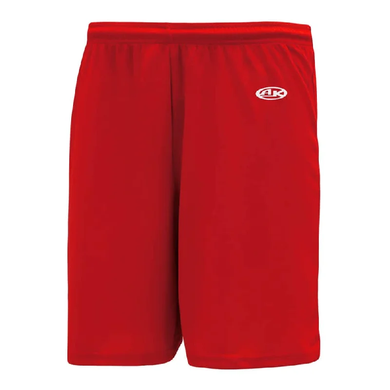Lowest Price DryFlex Red Baseball Shorts with Pockets
