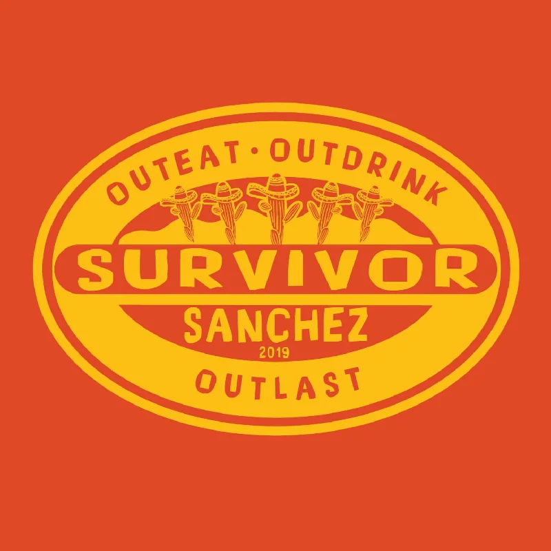 Overstock Sale Survivor Family Reunion T-Shirt Design R1-11