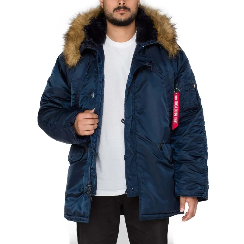 Special Buy Alpha Industries N3B Hooded Parka Rep Blue