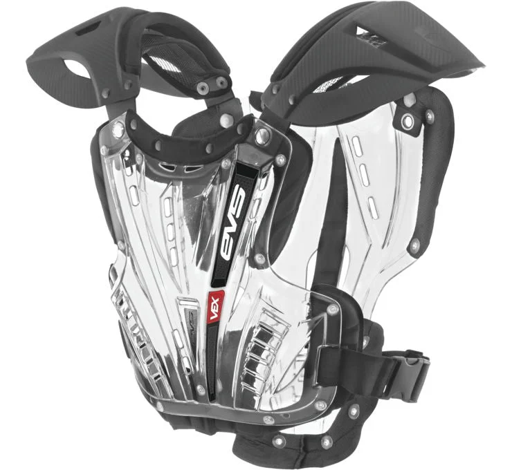 One-Day Only Close Out EVS 723417 Vex Clear/Black Chest Protector